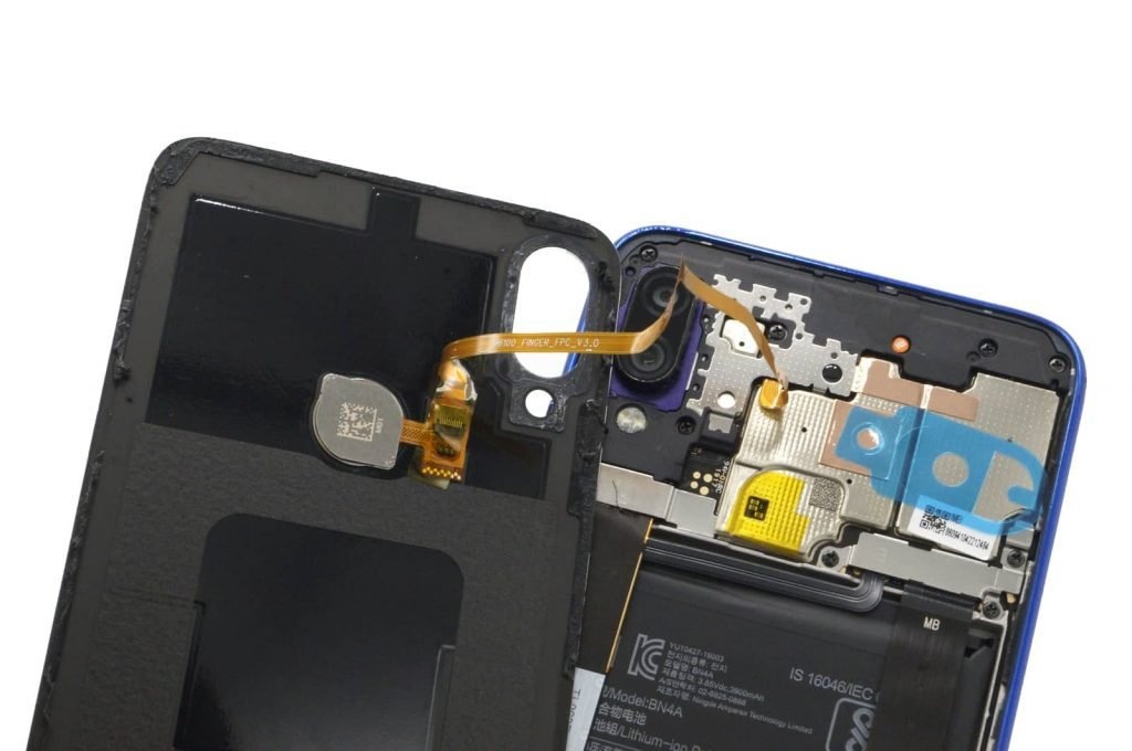 Снятие задней крышки Xiaomi
