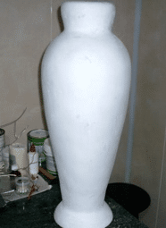 Напольные вазы: своими руками из подручных материалов