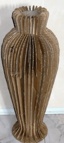 Напольные вазы: своими руками из подручных материалов