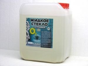 Жидкое стекло в контейнерах
