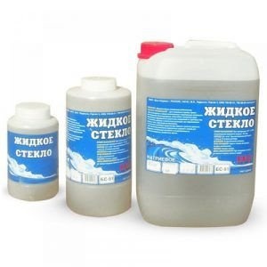 стекло в бетоне
