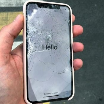 Замена стекла в iPhone X