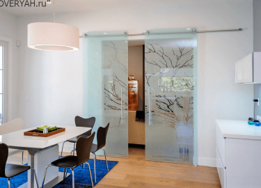 Когда целесообразен ремонт, виды стекла, варианты чем можно заменить. Советы как разобрать межкомнатную дверь, установка нестандартных форм самосто...