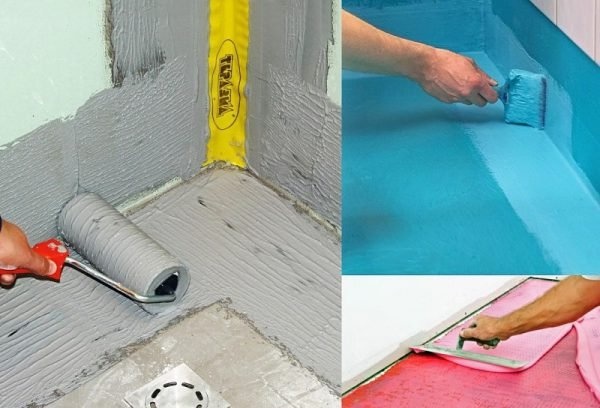 Применение в ванной комнате
