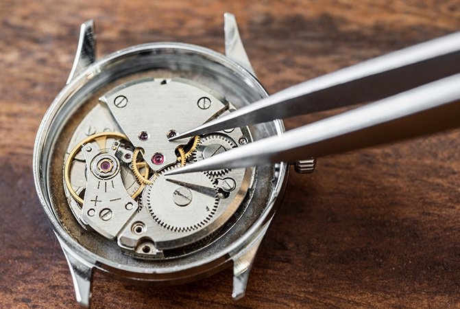 Процесс ремонта
