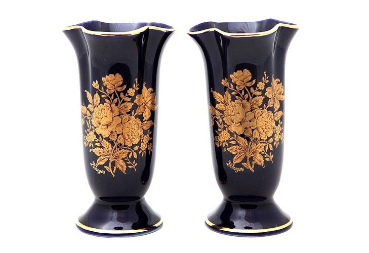 Напольные вазы из фарфора