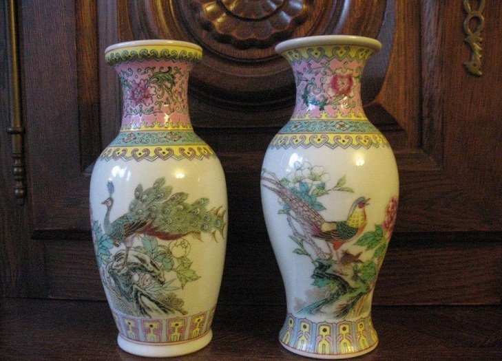 Китайские фарфоровые вазы