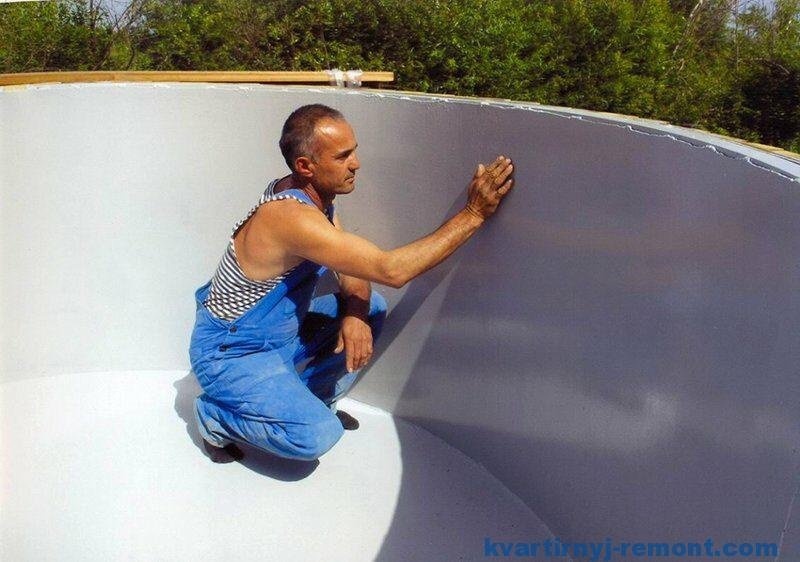 Гидроизоляция бетонных колодцев, бассейнов