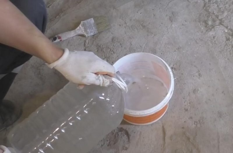 Жидкое стекло в зданиях