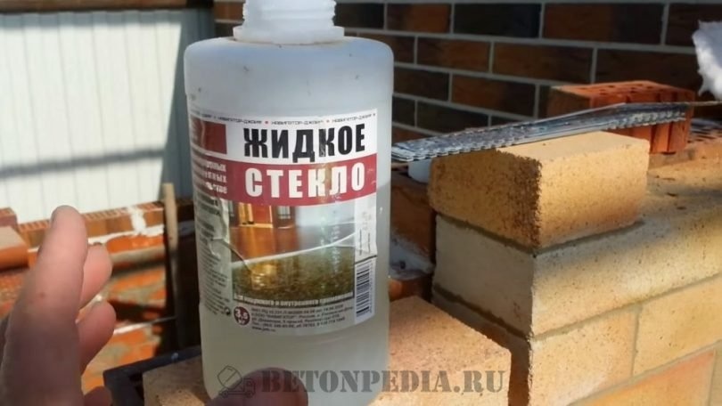 Жидкое стекло (силикатный клей) для бетона