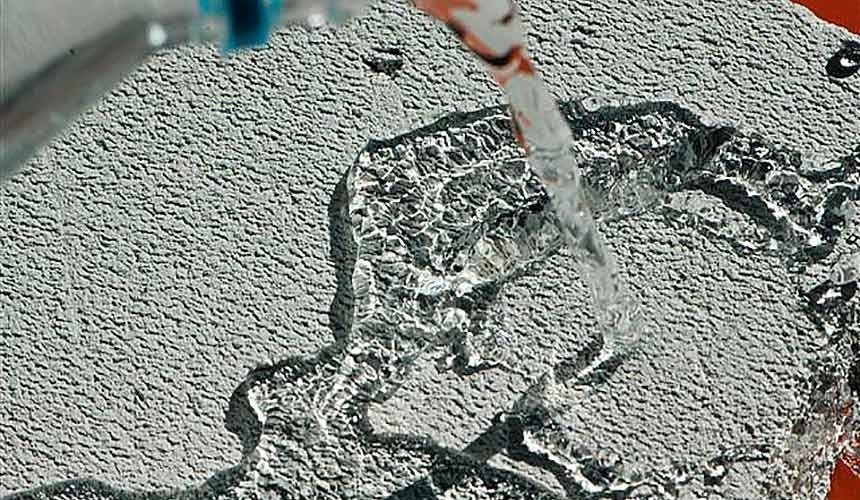 Жидкое стекло и бетон