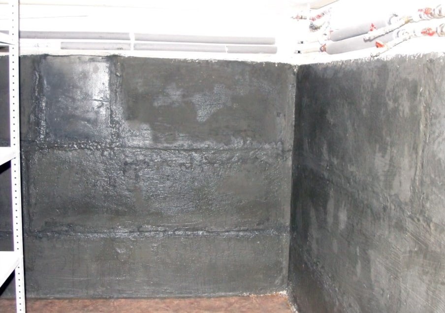 Гидроизоляция подвалов с помощью жидкого стекла